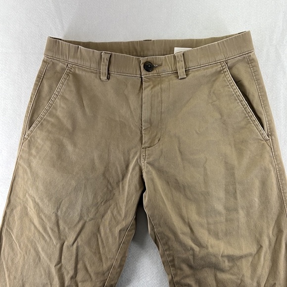 Haggar H26 Straight Leg Pants Chinos Tan Mens Size 30 - Picture 3 of 11